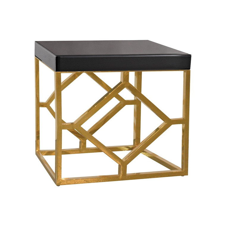 Dimond Home Beacon Towers Accent Table - Black & Gold 1114-237