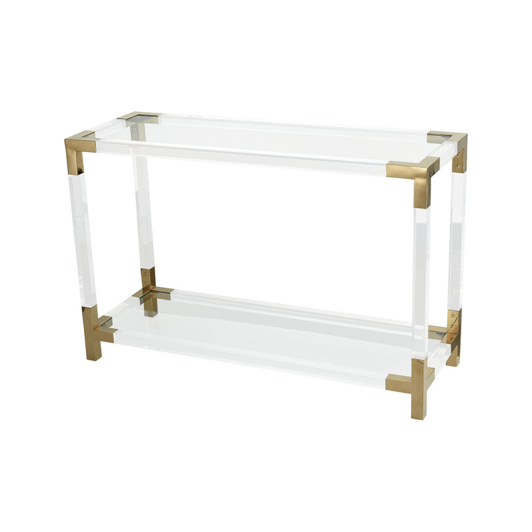 Dimond Home Equity Console Table - Clear 1114-306
