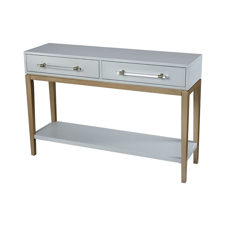 Dimond Home Girl Friday Console Table - Light Gray 1206-003