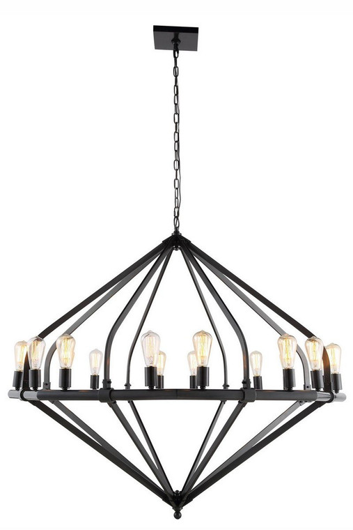 Elegant Illumina 16 Light Bronze Pendant 1472G52BZ