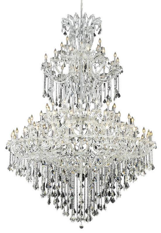 Elegant Maria Theresa 85 Light Chrome Chandelier Clear Swarovski® Elements Crystal 2800G96C/SS