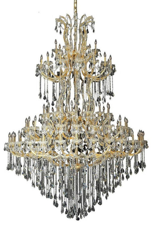Elegant Maria Theresa 85 Light Gold Chandelier Clear Swarovski® Elements Crystal 2801G96G/SS