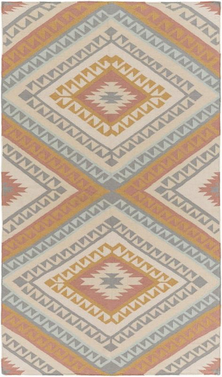 Surya Wanderer Hand Woven Orange Rug WRR-2007 - 6' x 9'