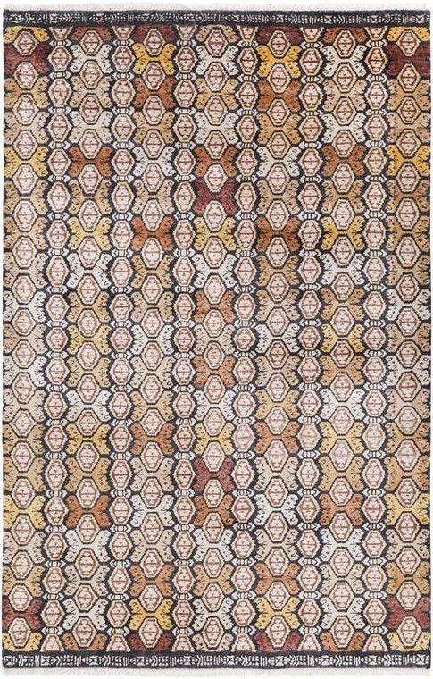 Surya Zambia Hand Knotted White Rug ZAM-1002 - 8' x 10'