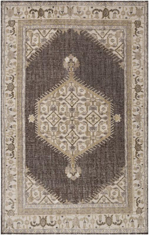 Surya Zahra Hand Knotted Brown Rug ZHA-4011 - 3'6" x 5'6"