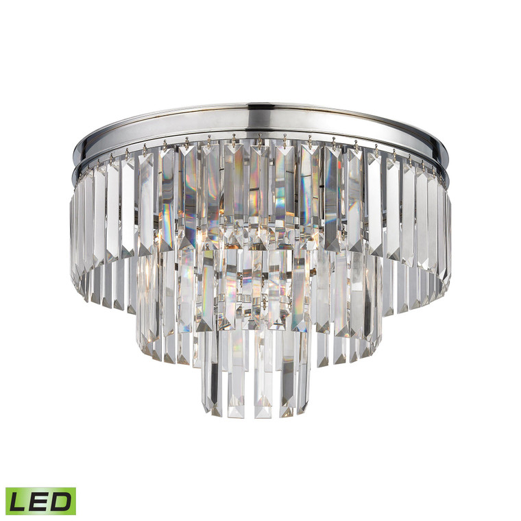 Elk Palacial 3 Light Led Semi Flush 15215/3-LED