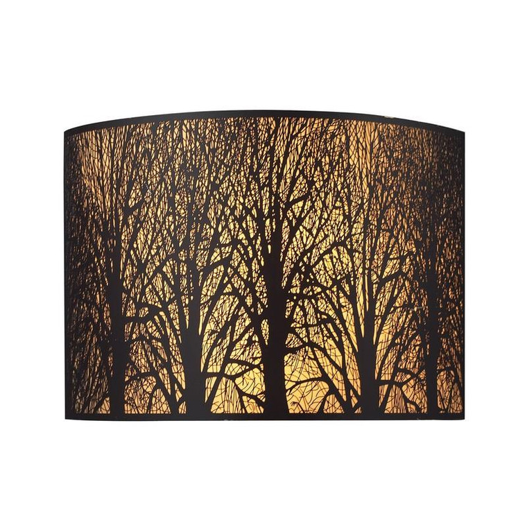 Elk Woodland Sunrise 2-Light Sconce In Aged Bronze 31070/2