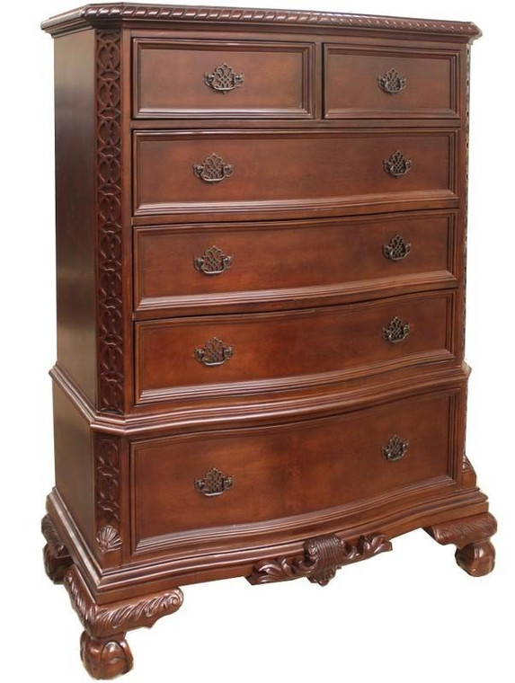Fairfax Cherry Chest With 6 Drawers 1121-07