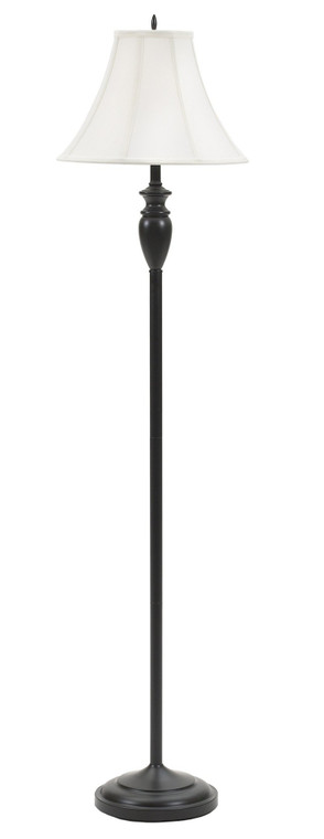 1253 Fangio 60 Inch Black Coffee Urn Floor Lamp