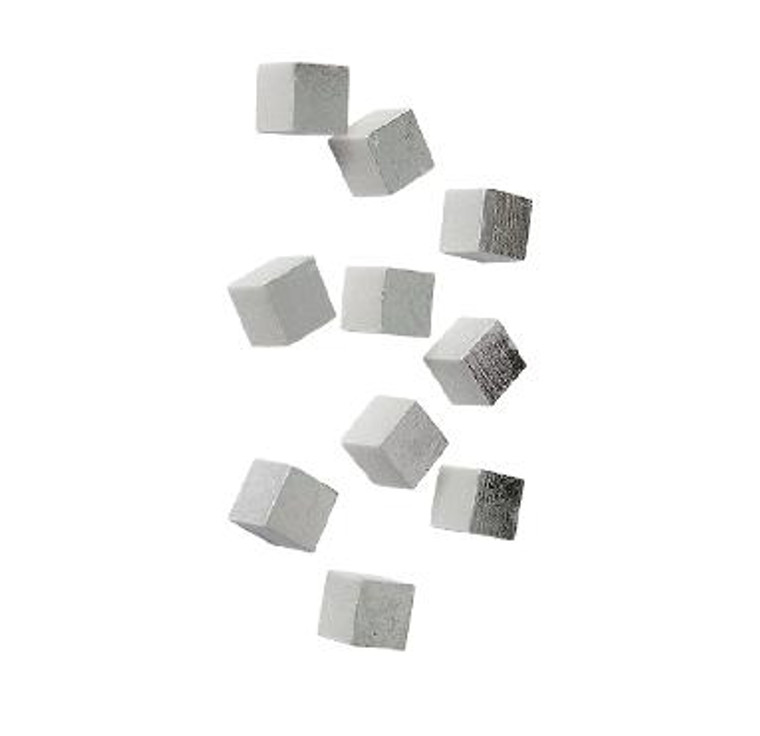 Cube Wall Play - Resin/Silver (Pack Of 20) 37823-S by Gold Leaf