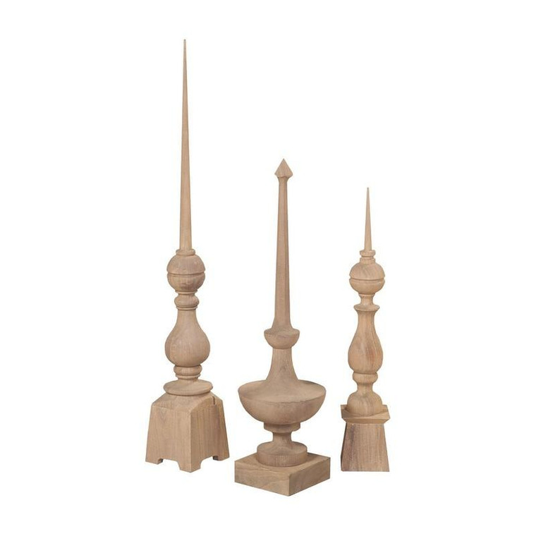 Guild Master Olde World Finials - Set of 3 295008SHO