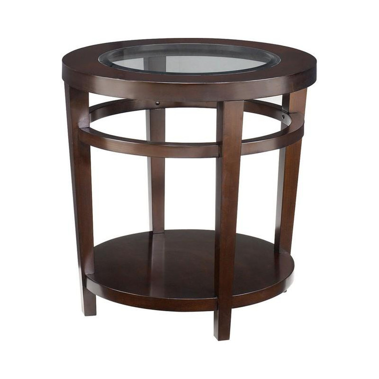 Hammary Furniture Urbana Espresso Round End Table T20810-T2081535-00