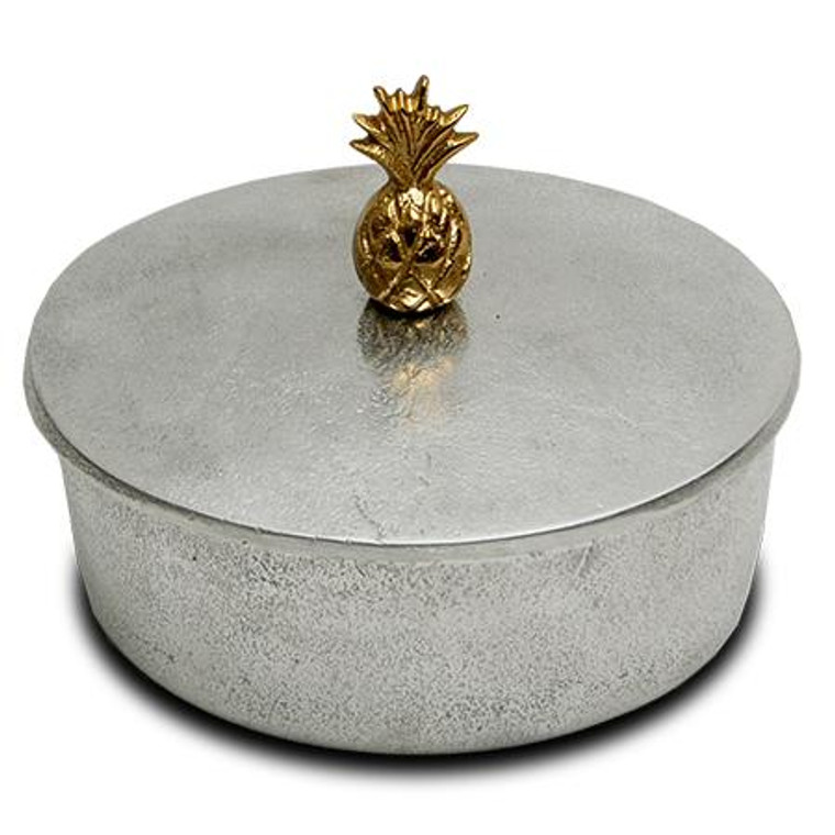 Gilded Pineapplejewelrybox, Pack Of 4 16076 By India Handicrafts