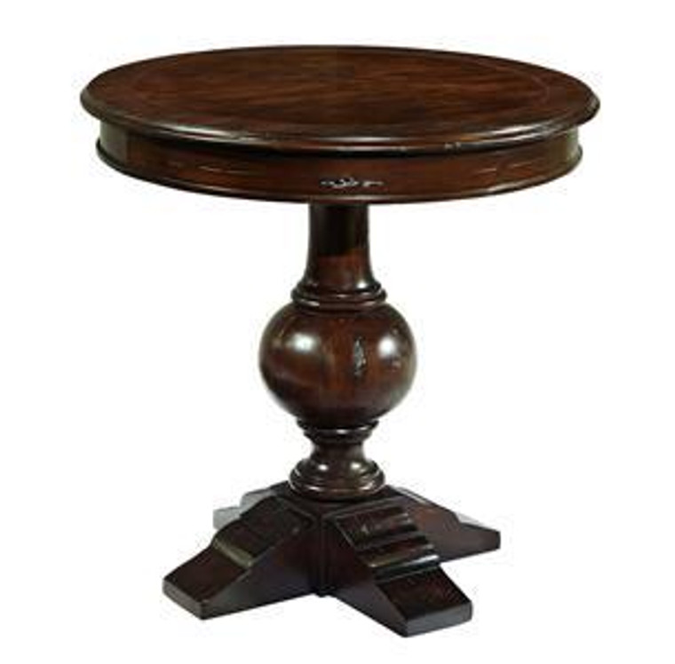 943706CP Hekman Charleston Place Round Lamp Table