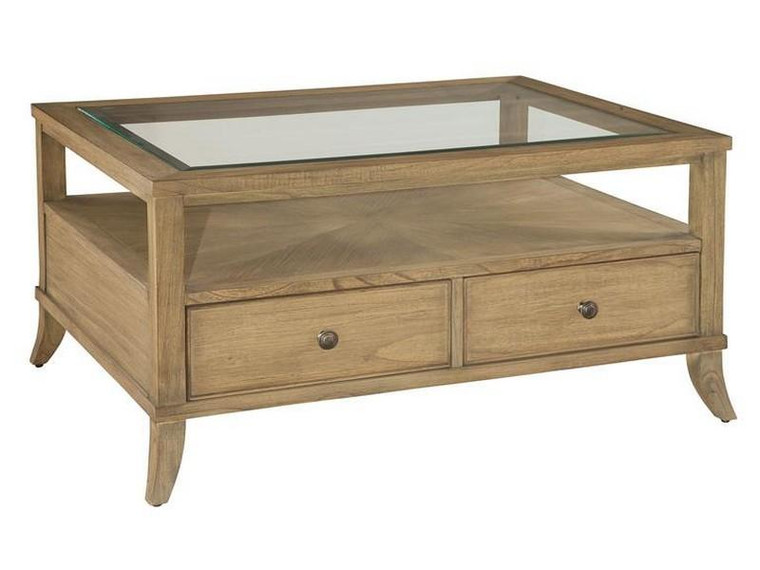 952201KH Hekman Urban Retreat Rectangular Coffee Table With Drawers