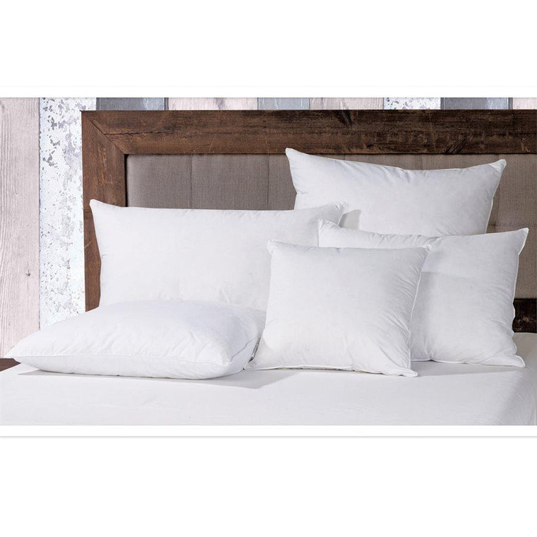 IN1010-PP-OC Down Insert Pillow - White by HiEnd Accents