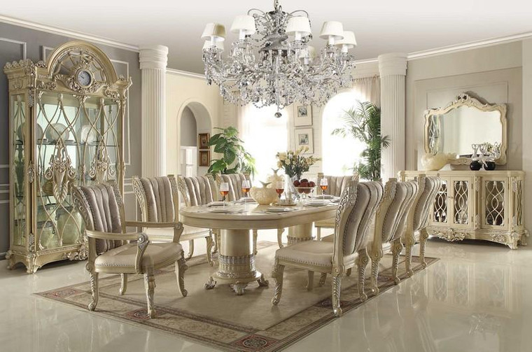 Homey Design Victorian Dining Table HD-5800-Dining