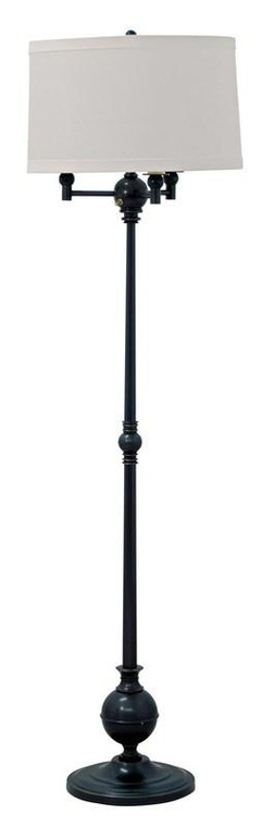 House Of Troy Essex 63" Six-Way Floor Lamp In Oil Rubbed Bronze E903-OB