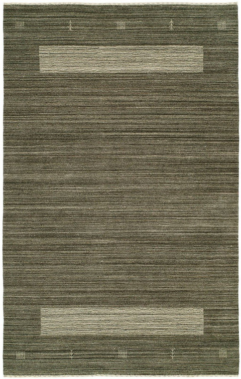 10662 Harounian Village VL-1011 Natural Hand Crafted Wool Rug - 6'x9'