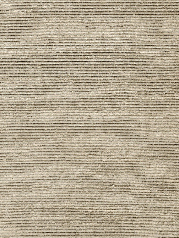 11166 Giselle GIS-1 Off White Hand Knotted Wool & Viscose Rug - 8' X 10'