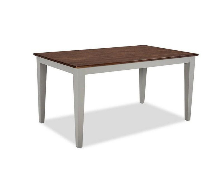 Intercon Small Space 38 x 48-66 Dining Table - Cherry and Gray SS-TA-3866-CYG-C