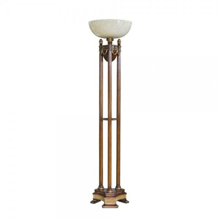 34051EM Vintage Verona Torchiere Empire Lamp