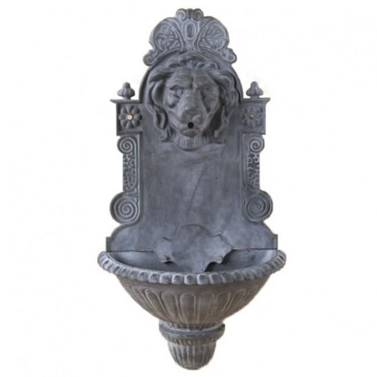 6859 Vintage Lion Wall Fountain