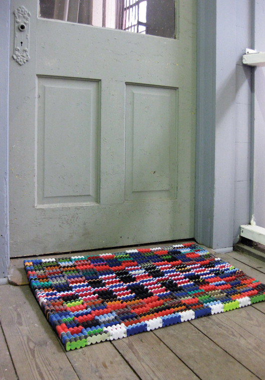 Kalalou Recycled Flipflop Doormat PA7530X