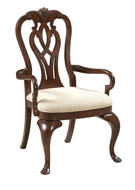 Kincaid Hadleigh Queen Anne Arm Chair 607-637