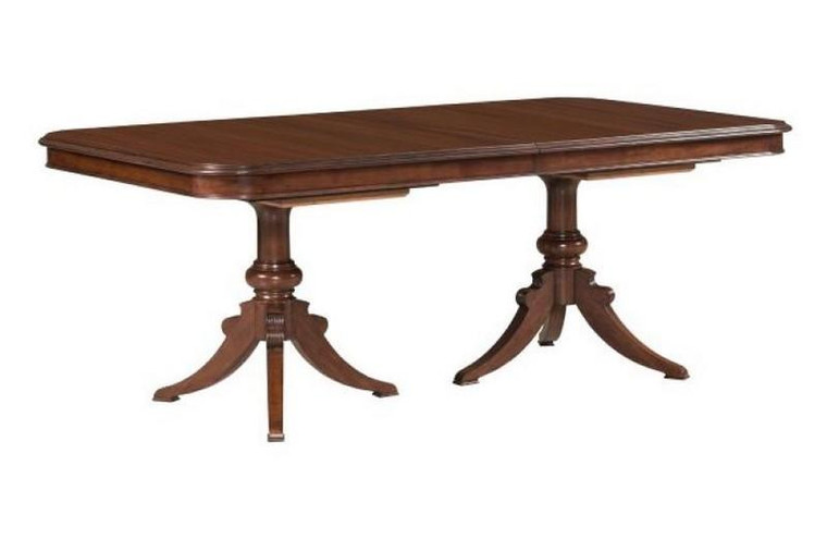 Kincaid Hadleigh Double Pedestal Dining Table 607-744P