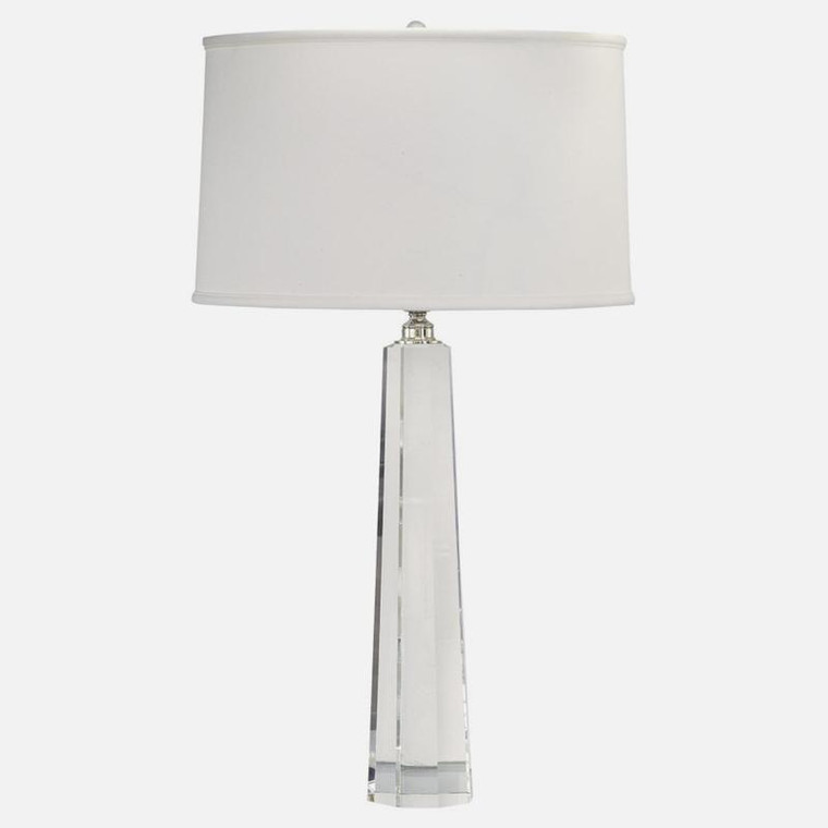 Crystal Faceted Column Table Lamp 729