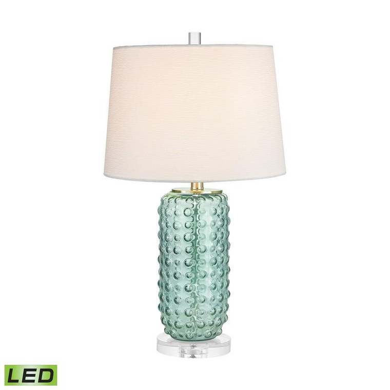 Caicos 1 Light Led Table Lamp In Green D2924-LED