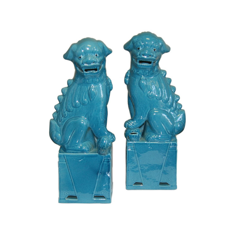 1110S Legend Of Asia Sitting Foo Dog Pair - Small