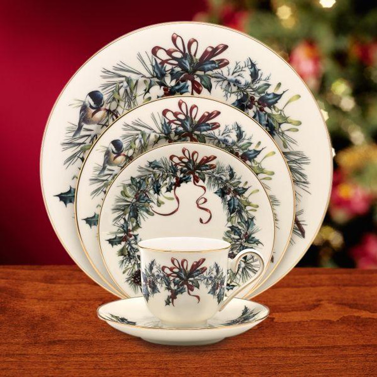 Lenox Winter Greetings 5-Piece Dinnerware 185591602