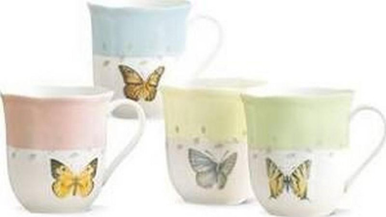 Lenox Butterfly Meadow 4-Piece Mug Set 773903