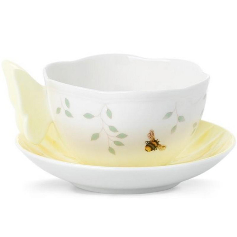 Lenox Butterfly Meadow Yellow Cup & Saucer 806725