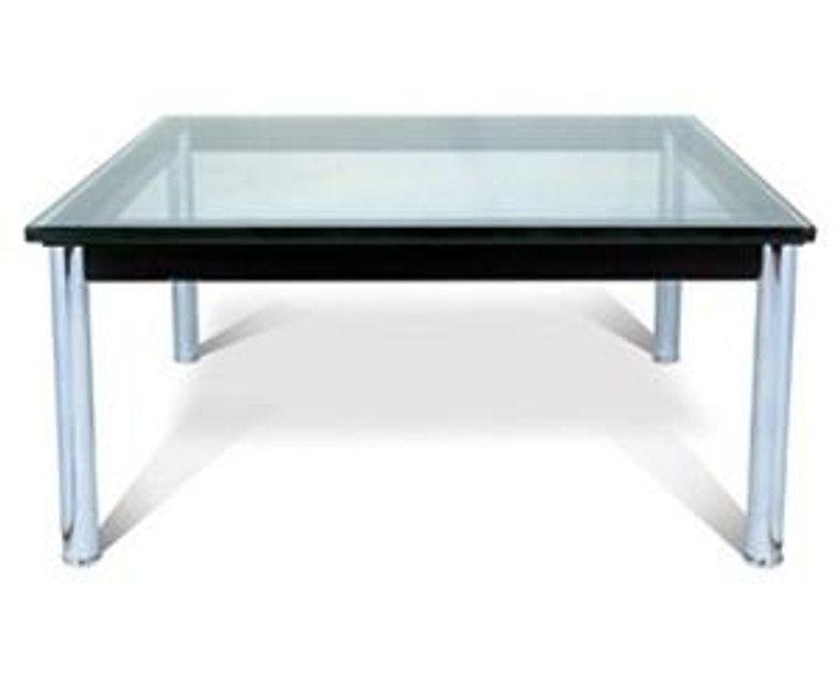 MID-22899 Charlie Clear Large Cube Coffee Table