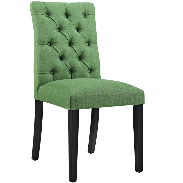 Modway Duchess Fabric Dining Chair - Green EEI-2231-GRN