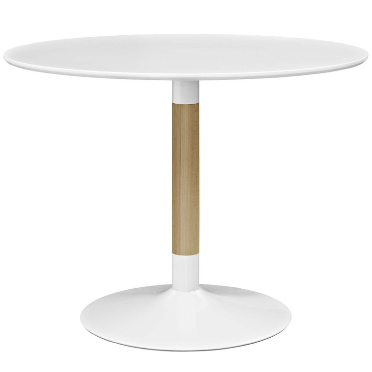 Modway Whirl Round Dining Table EEI-2666-WHI-SET