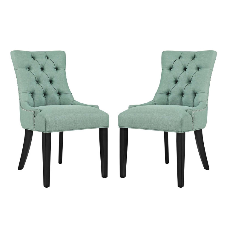 Modway Regent Dining Side Chair Fabric Set Of 2 EEI-2743-LAG-SET