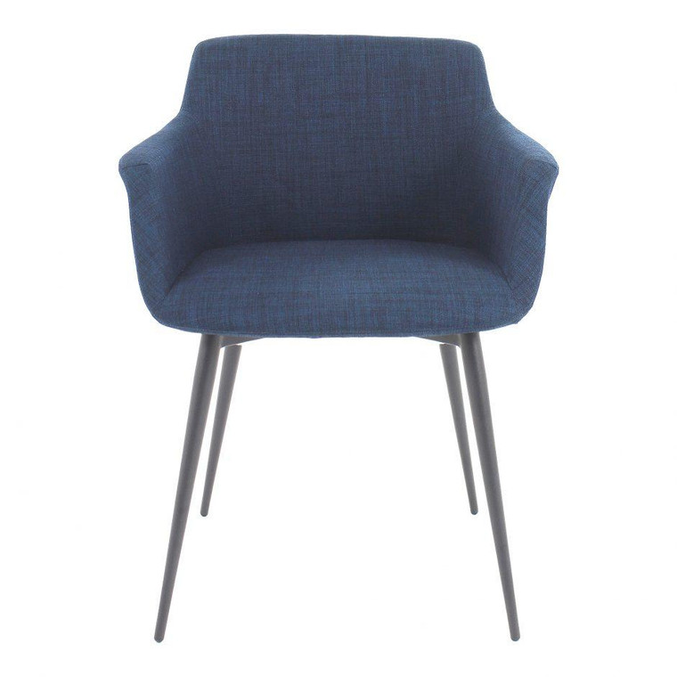 Moes Home Ronda Blue Arm Chair - Set of 2 EJ-1016-26