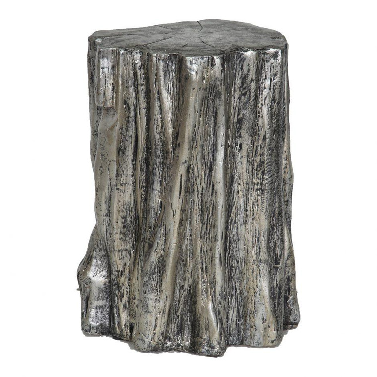 Moes Home Trunk Stool Antique Silver MJ-1033-44
