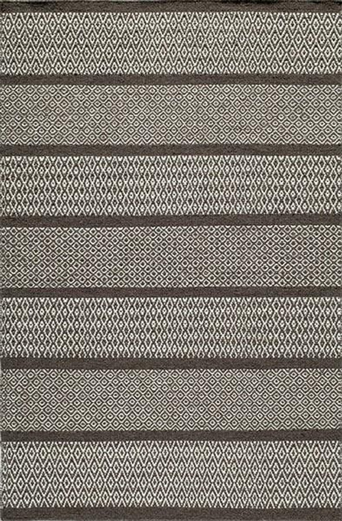 Momeni Mesa Hand-Woven Wool Brown Rug MES-9, Size - 1'-0" x 1'-0"