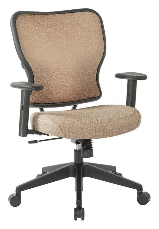 Office Star Mid Back Office Chair - Sand Fabric 213-J77N1W