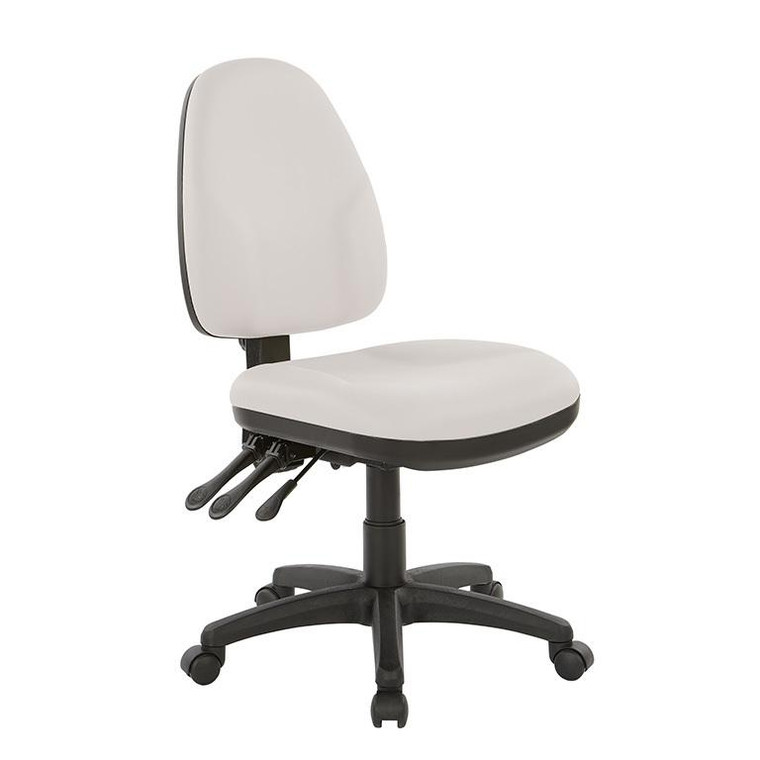 Office Star Dual Function Ergonomic Chair In Dillon Snow 36420-R101