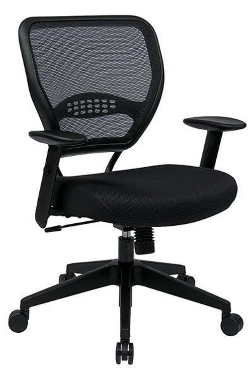 Office Star Professional Black Air Grid Back Managers Chair 5500