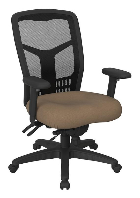 Office Star Progrid High Back Managers Chair In Icon Taupe 92892-232