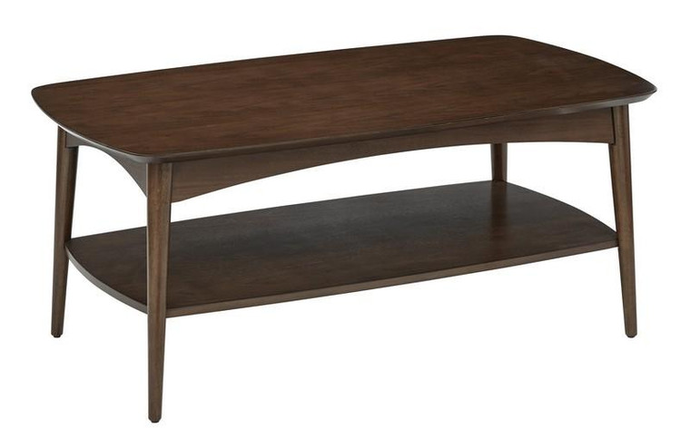 Office Star Osp Designs Copenhagen Coffee Table In Walnut CPH12-WA