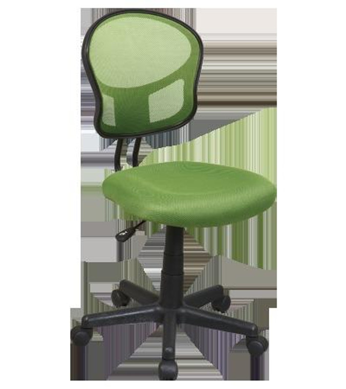 Office Star Osp Designs Mesh Task Chair In Green Fabric EM39800-6