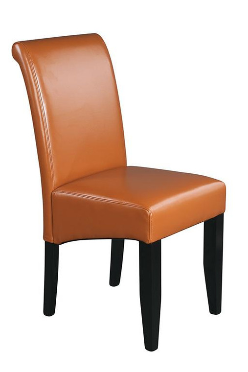 Office Star Parsons Chair In Coffee Bonded/Eco Leather MET86CF